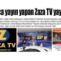 ! ZAZACA YAYIN YAPAN ZAZA TV YAYINDA !